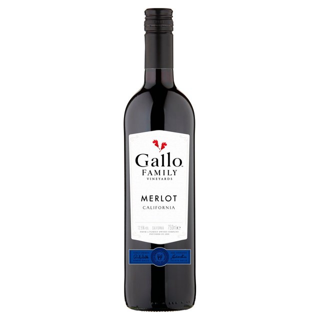 Gallo Family Vineyards Merlot Red Wine 75cl