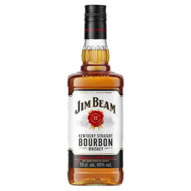 Jim Beam Kentucky Straight Bourbon Whiskey 70cl