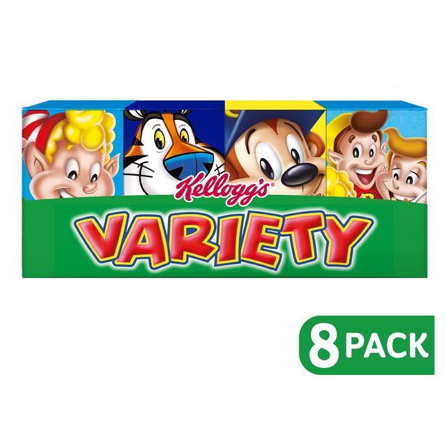Kellogg's Variety Pack Cereal 196g 8 per pack