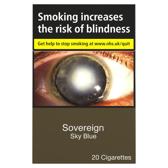Sovereign Sky Blue Cigarettes 20 per pack