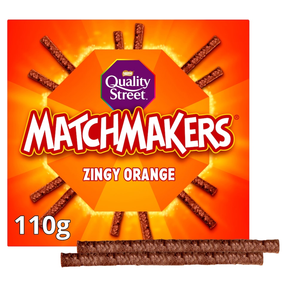 Quality Street Matchmakers Zingy Orange 110g