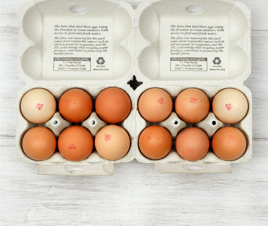 12 Free Range Medium Eggs