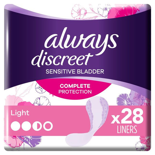Always Discreet Liner Light 28 per pack