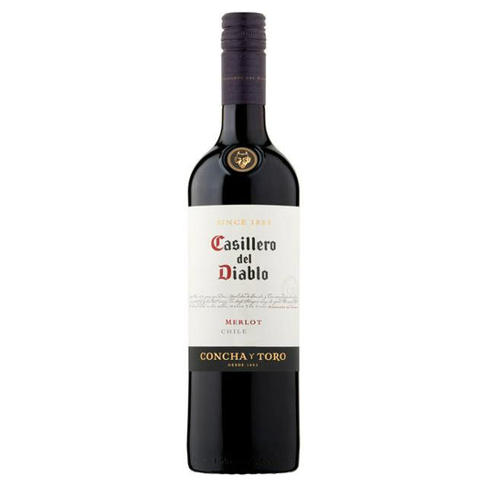 Casillero Del Diablo Merlot Wine 75cl