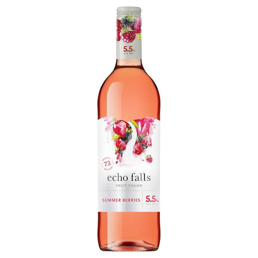 Echo Falls Fruit Fusion Summer Berries Rose Wine 75cl