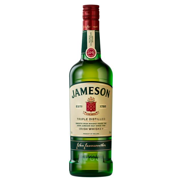 Jameson Triple Distilled Blended Irish Whiskey 70cl