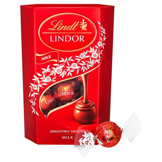 Lindt Lindor Milk Cornet Truffles 200g