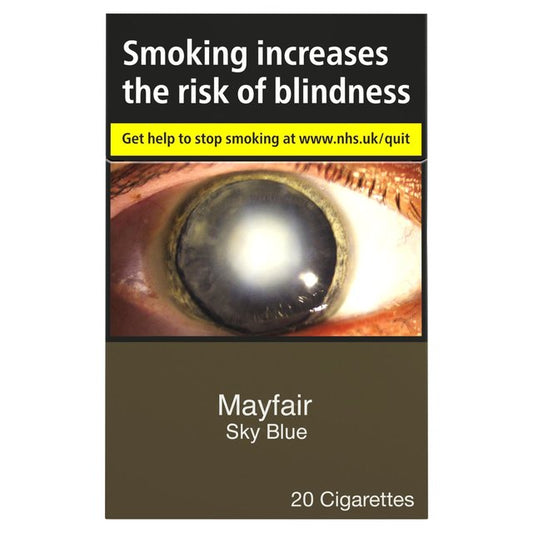 Mayfair Sky Blue Cigarettes 20 per pack
