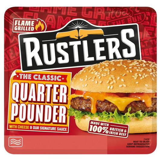 Rustlers Quarter Pounder 190g