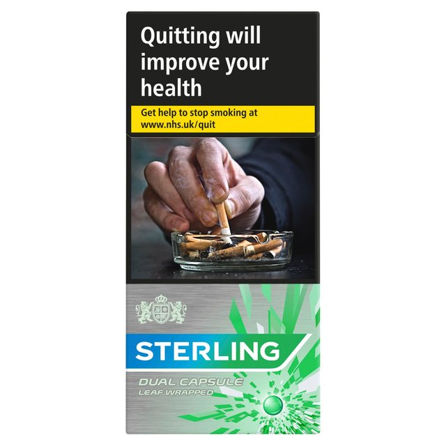 Sterling Dual Capsule Leaf Wrapped Cigarettes