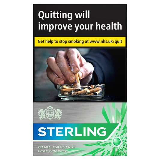 Sterling Dual Capsule Leaf Wrapped 20 Cigarettes