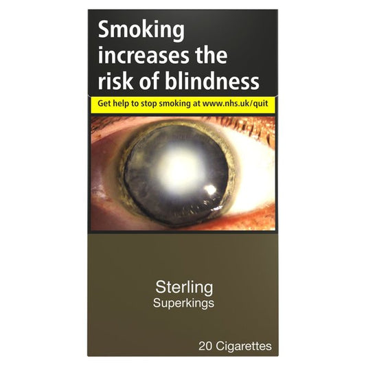 Sterling Superkings Cigarettes 20 per pack