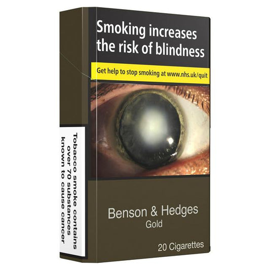 Benson & Hedges Gold King Size x20 Cigarettes