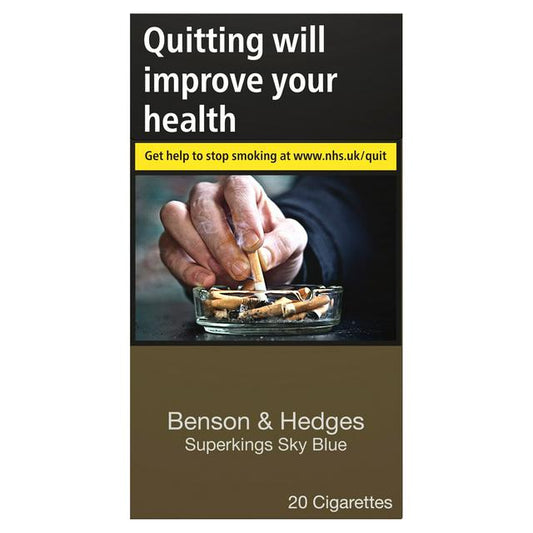 Benson & Hedges Sky Blue Superkings x20 Cigarettes