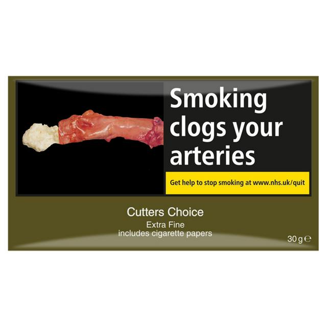 Cutters Choice Extra Fine 30g Tobacco