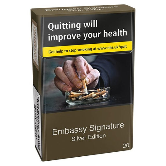 Embassy Signature Silver Cigarettes