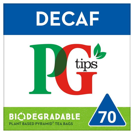 PG Tips 70 Decaf Tea Bags 203g
