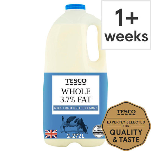 Whole Milk 2.272L/4 Pints